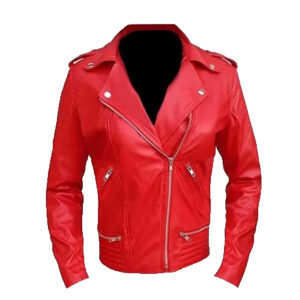 Riverdale Southside Serpents Red Leather Jacket