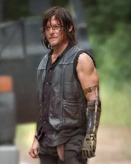 Walking Dead Daryl Dixon Leather Vest | Superb Jackets
