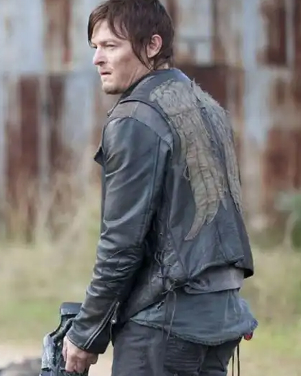 Walking Dead Daryl Dixon Leather Vest | Superb Jackets