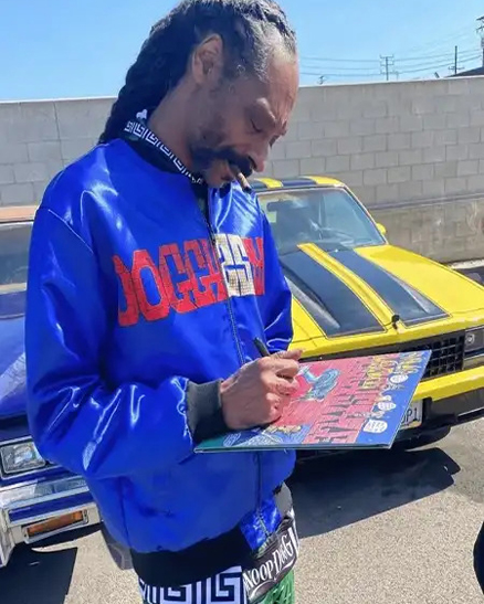 Snoop Dogg Doggystyle Blue Jacket
