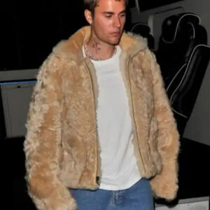 Justin Bieber Fur Jacket