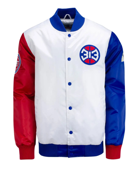 Detroit Pistons logo Patches stain jacket