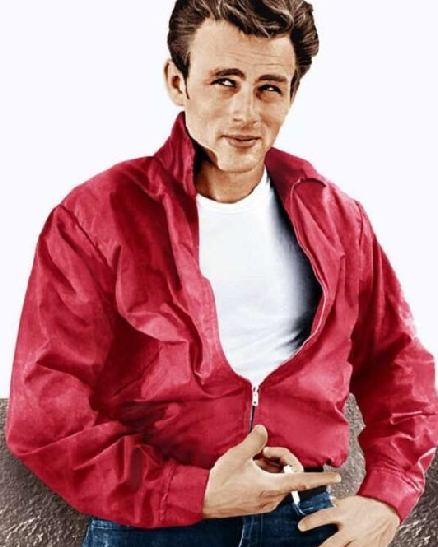 James Dean Tv Series Rebel Without A Cause Red Jacket
