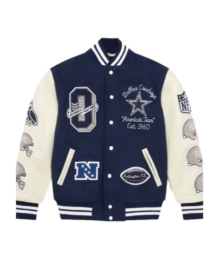 OVO X NFL Dallas Cowboys Varsity Jacket
