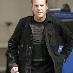 24 Season 07 Kiefer Sutherland Black Jacket