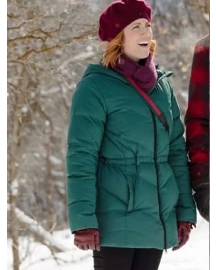 Brittany Snow Christmas with the Campbells Puffer Jacket
